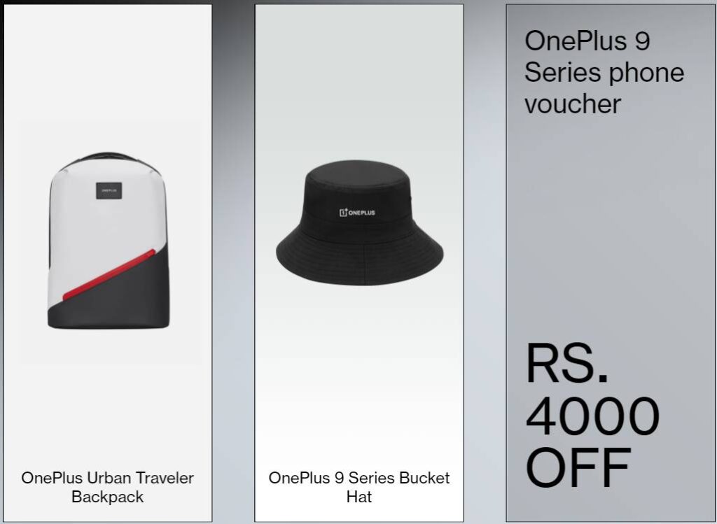 OnePlus 9 Series Gift Bundle - Benefits, Price and Availability