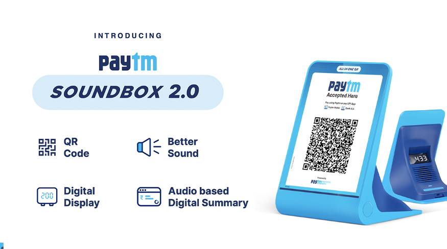 Paytm SoundBox 2.0 - Advanced Version of Paytm's Innovative IoT Device