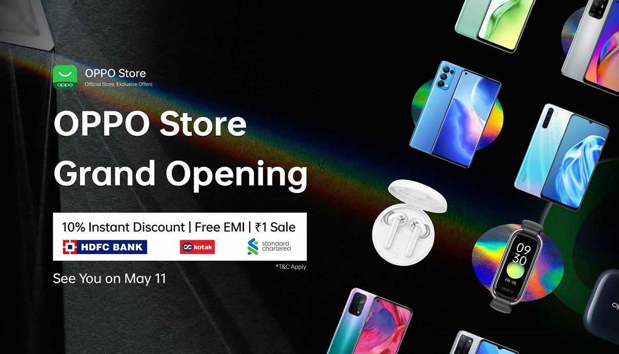Oppo E-Store Launched in India Introductory Offers and Discounts
