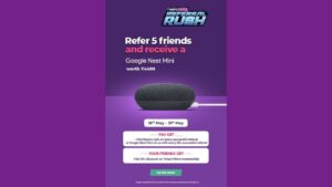 TimesPrime Referral Rush Get a Google Nest Mini (Rs 4,499) for Free
