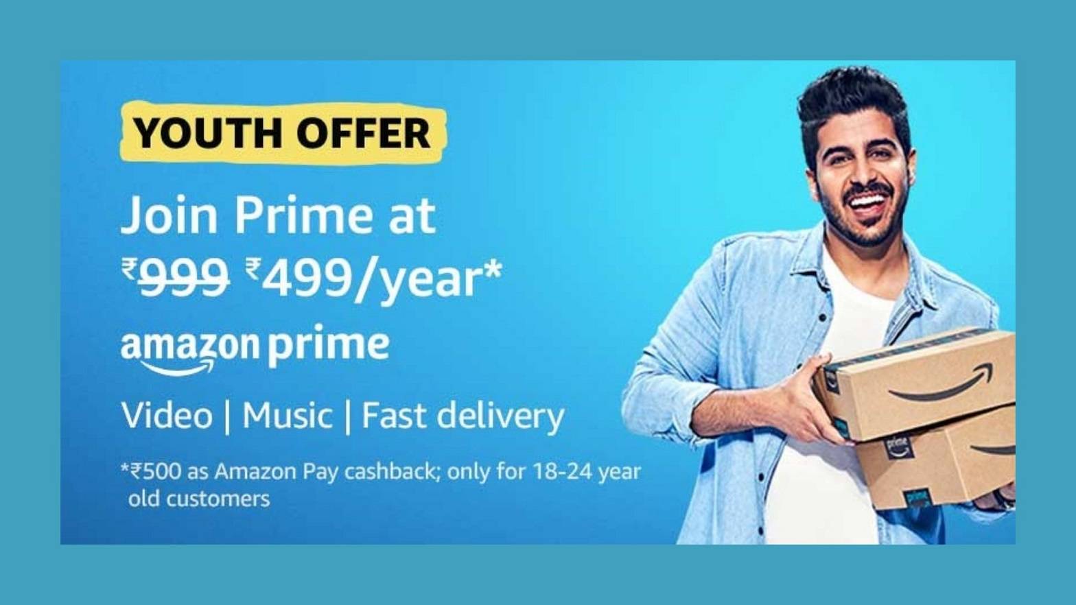 Amazon Youth Offer How to avail Prime Membership at lowest price