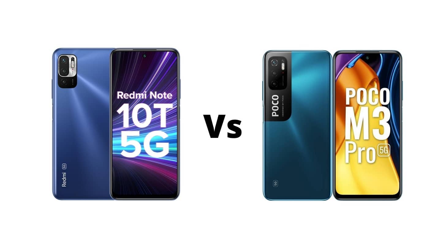 Redmi Note 10T 5G Vs Poco M3 Pro 5G Full Comparison!