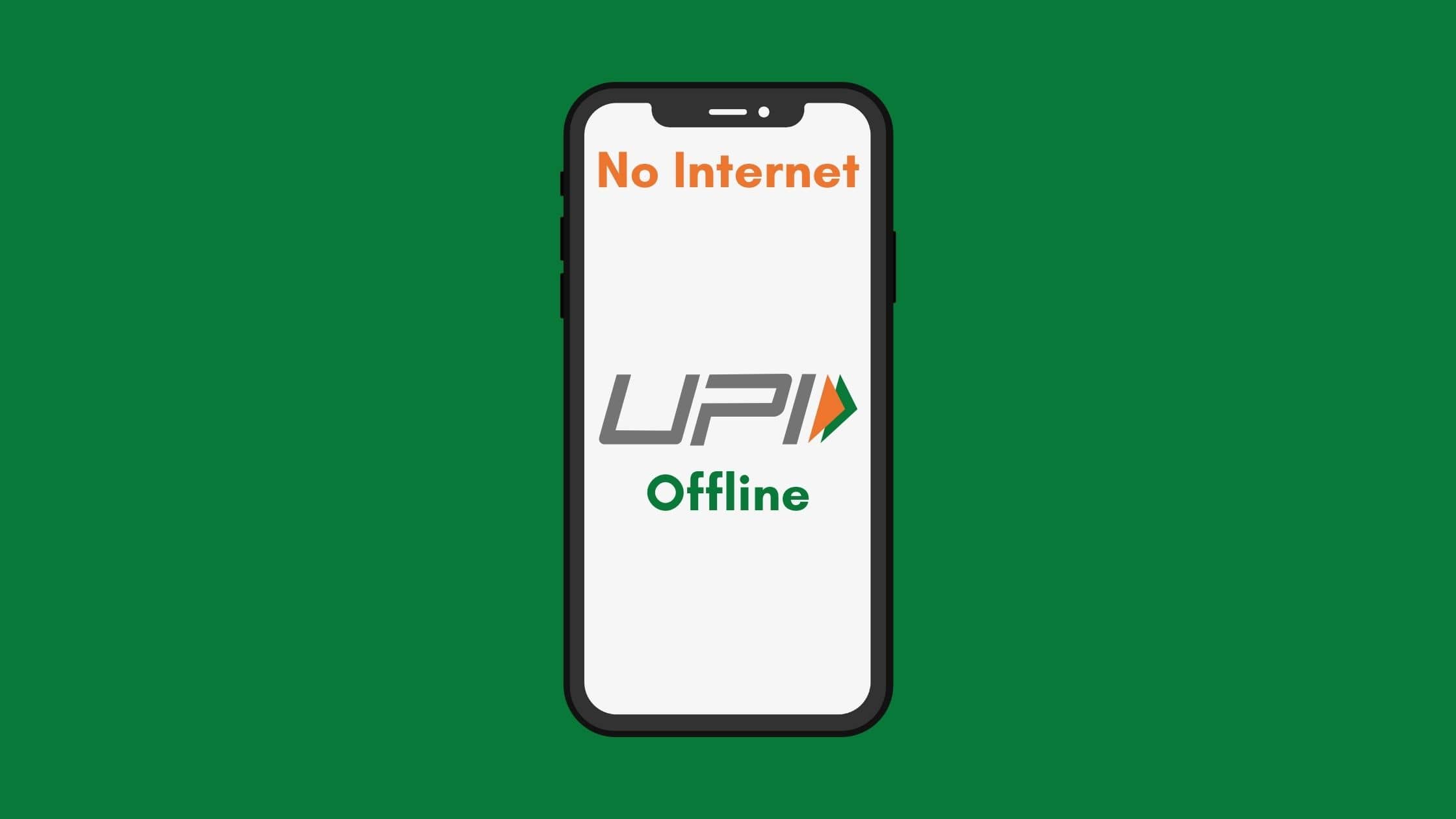How to Make UPI Payment without Internet