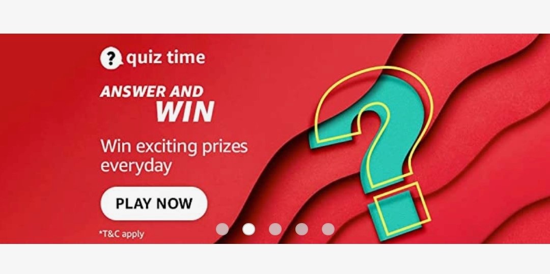 Amazon Quiz 10th December 2021 Answers Win Rs 10,000 Amazon Pay