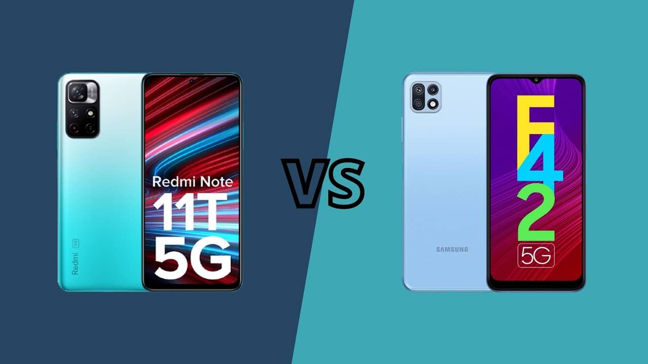 Redmi Note 11T Vs Samsung Galaxy F42 Which one should you buy