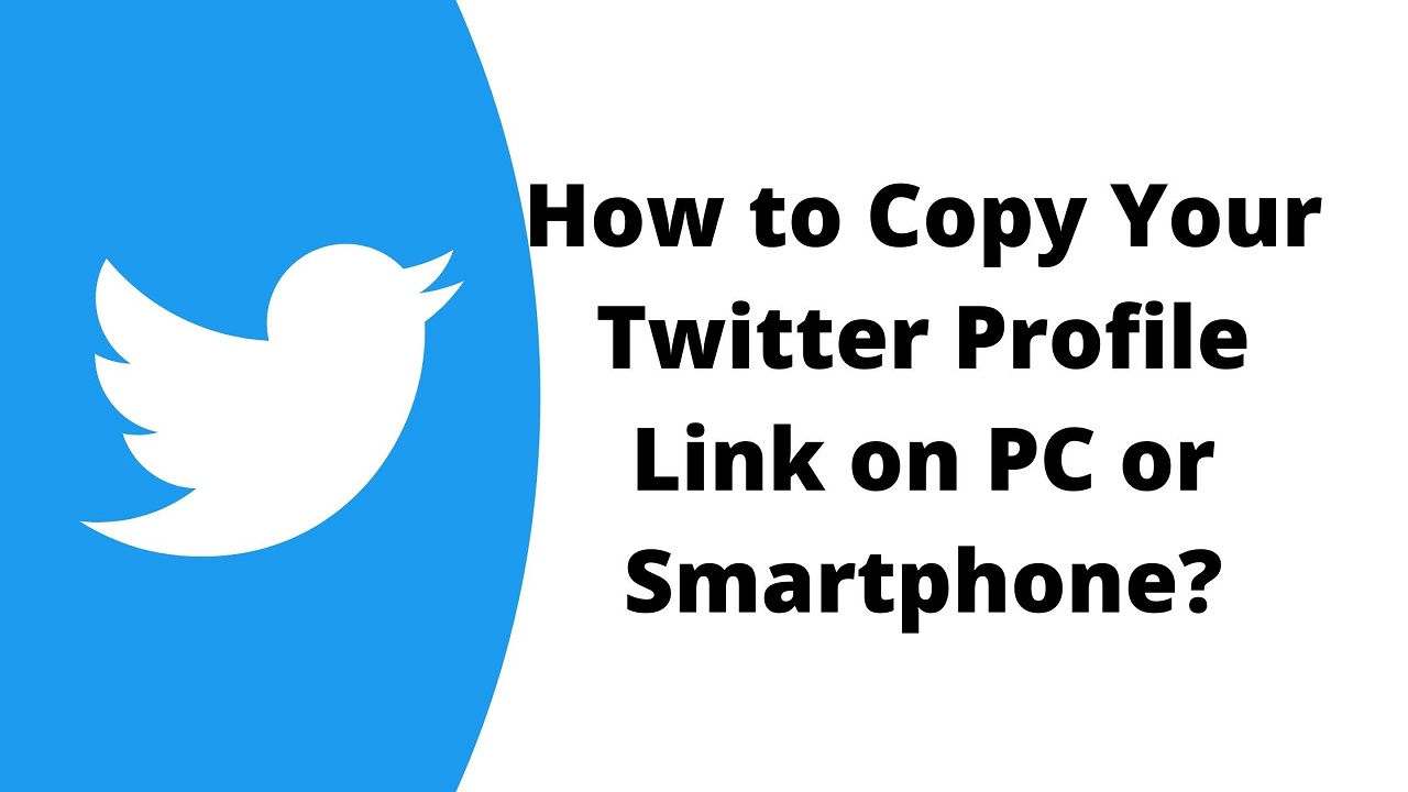 How to Copy Your Twitter Profile Link on PC or Smartphone