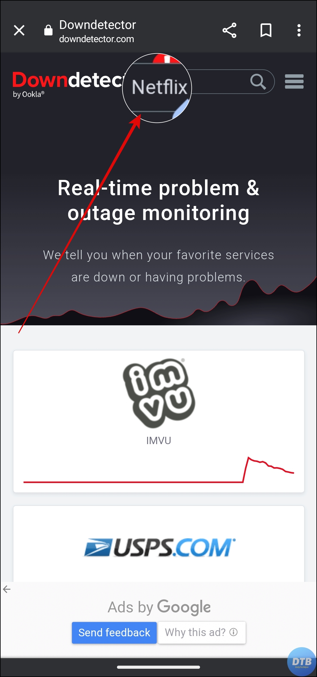 Check if Netflix is down